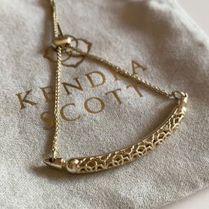 Kendra Scott Adjustable Gold Bracelet